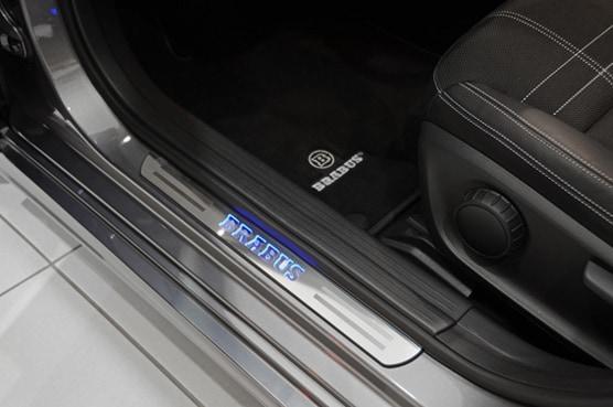 Brabus Kynnyslistat kaksiväriset teräksestä C-klass