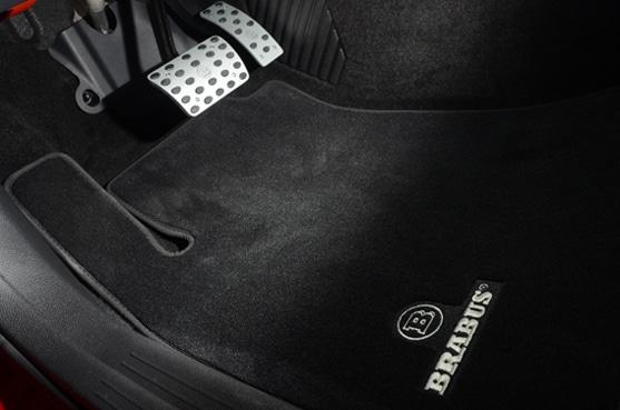 Brabus Aluminiumpedaler Automatlåda