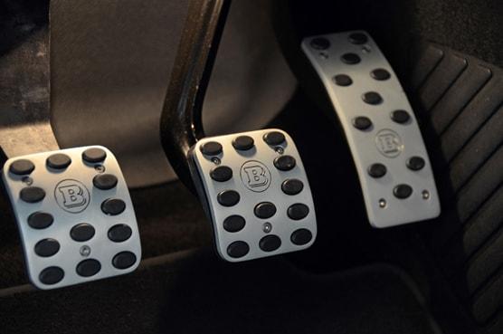 Brabus Aluminiumpedaler Manuell boks