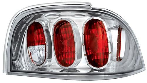 Baklampor krom Ford Mustang