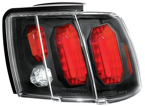 Baklamper sorte Ford Mustang