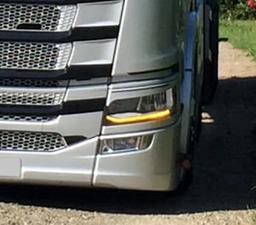 Orange drl för Scania (Scania S + R 2016+)