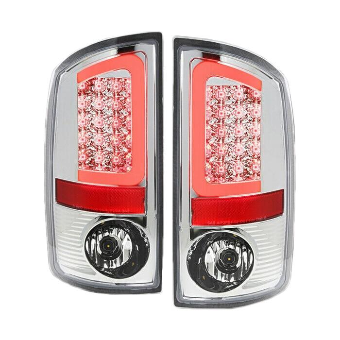 DODGE RAM PICK UP 02- Led kromattu takavalot