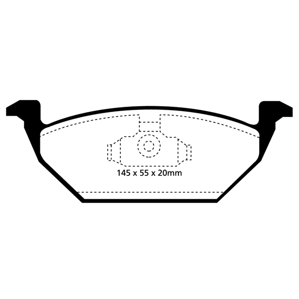 EBC Brakepads FRONT - Skoda Octavia