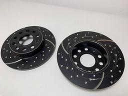 EBC Turbo Groove Jarrulevyt taakse Audi A3 8P