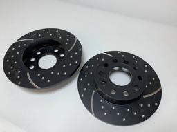 EBC Turbo Groove Jarrulevyt taakse Audi A3 8P