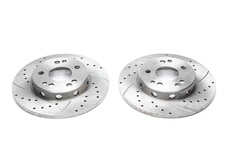 High performance brake discs Front to Mercedes W124 E-Klass