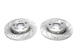 High performance brake discs Front to Mercedes W124 E-Klass