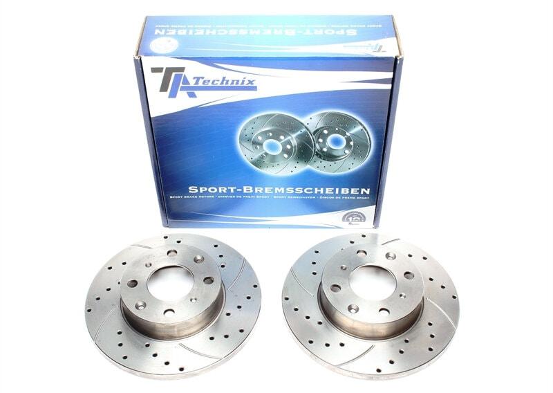 High performance brake discs Front to Rover 200 Hatchback / 400 / Cabriolet