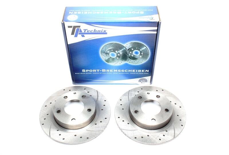 High performance brake discs Rear to Mazda 626
