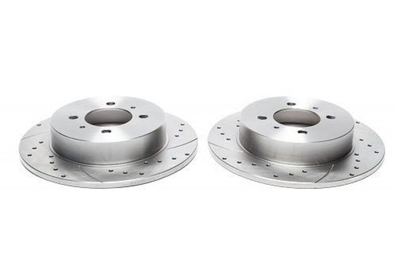 High performance brake discs Rear to Nissan Almera