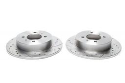 High performance brake discs Rear to Nissan Almera