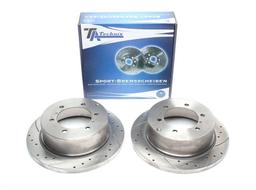 Sportbromsskivor Bak till Mitsubishi Pajero II+III