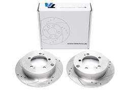 Sportbromsskivor Bak till Mitsubishi Space Runner