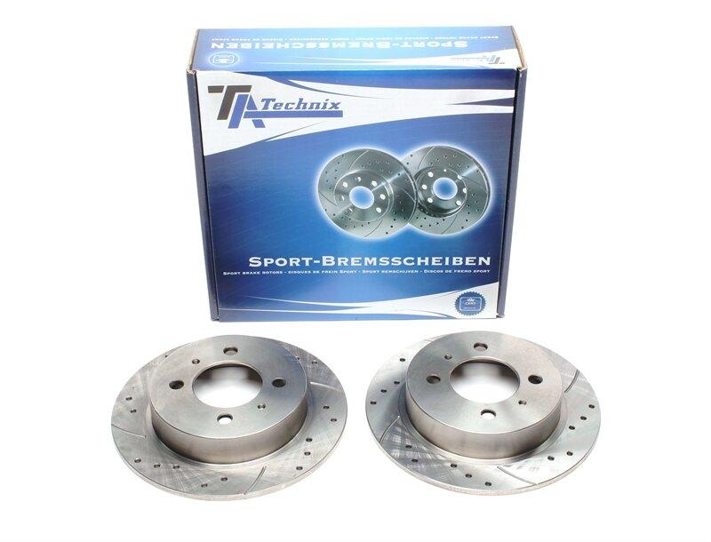 High performance brake discs Rear to Nissan Almera I