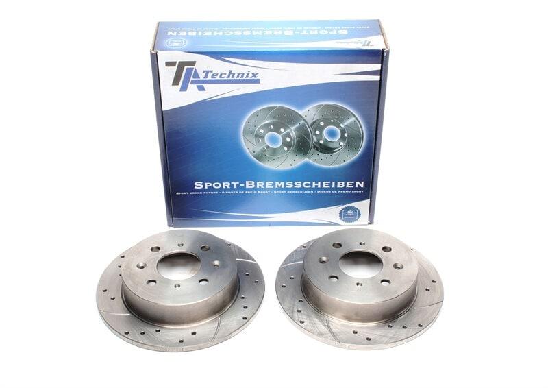 High performance brake discs Rear to Honda Civic