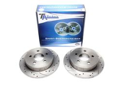 High performance brake discs Rear to Opel Sintra