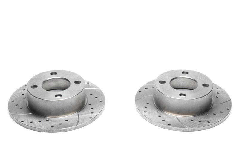 High performance brake discs Rear to Audi 90
