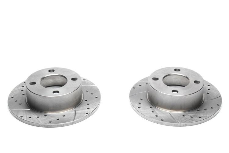 High performance brake discs Rear to Audi 90