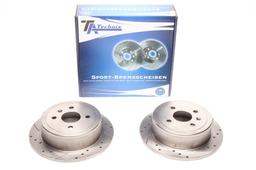 Sportbromsskivor Bak till Daewoo Nubira