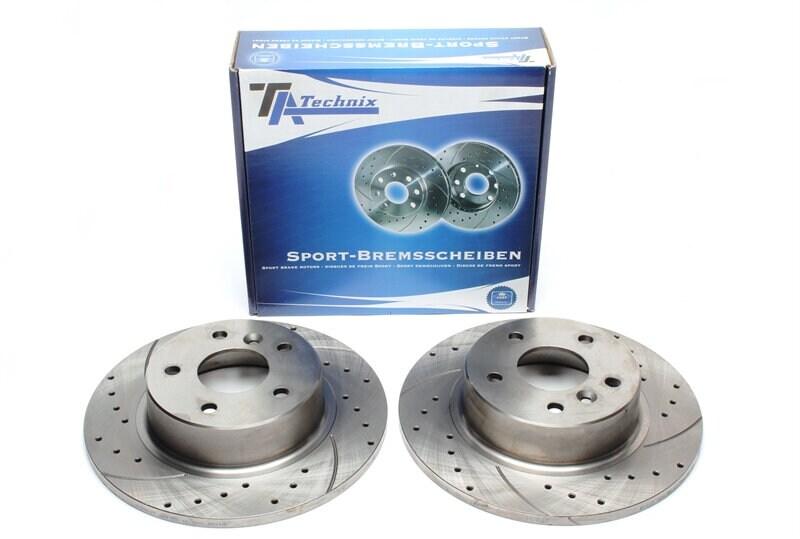 Sportbromsskivor Bak till Land Rover Discovery II / Range Rover II+ III