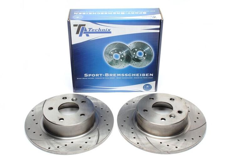 Sportbromsskivor Bak till Land Rover Discovery II / Range Rover II+ III