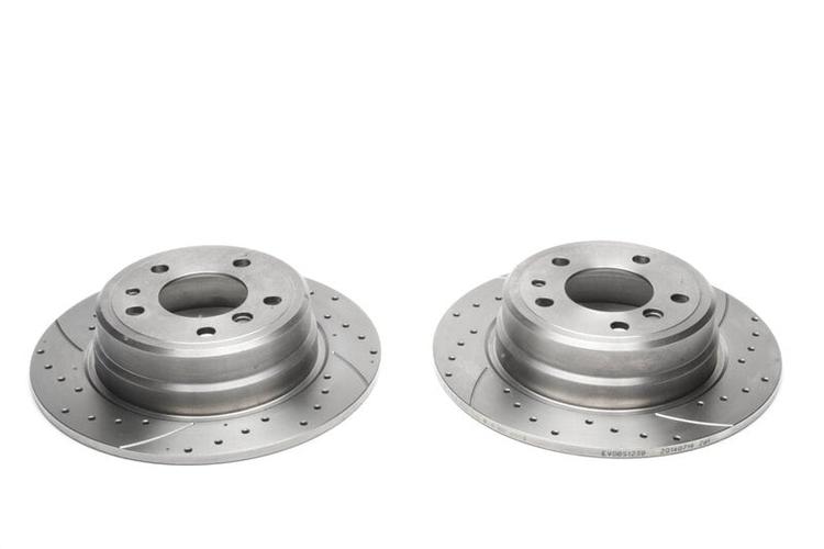 Sportbromsskivor Bak till BMW 7-serie E32