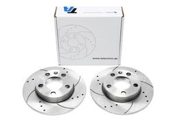High performance brake discs Rear to Audi A3