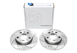 High performance brake discs Rear to VW New Beetle
