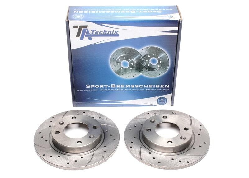 High performance brake discs Rear to Peugeot 405