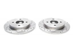 High performance brake discs Rear to Ford Focus