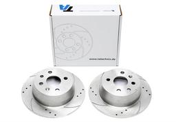 Sportbromsskivor Bak till Opel Astra F