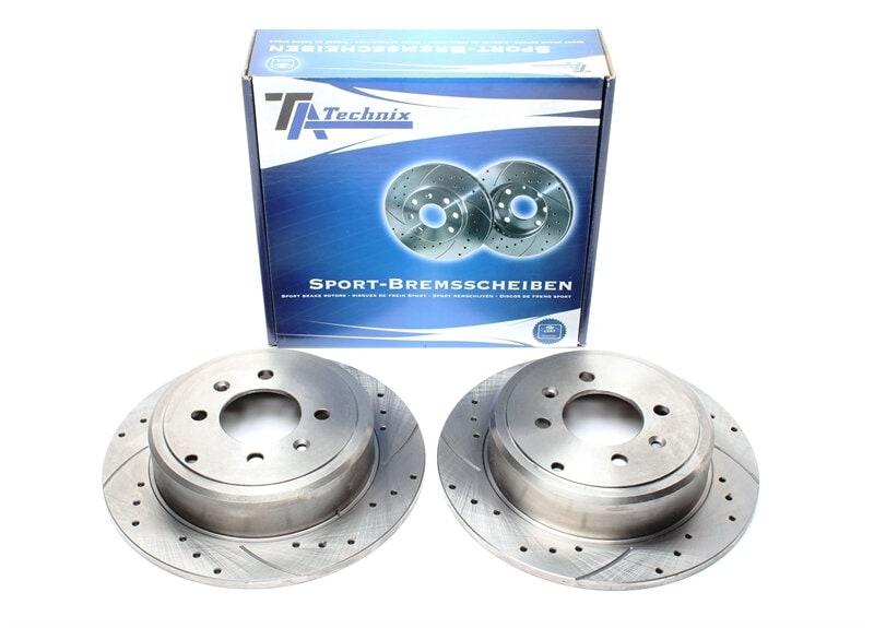 Sportbromsskivor Bak till Peugeot 406