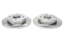 High performance brake discs Rear to Nissan Almera