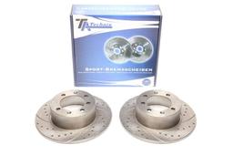 High performance brake discs Rear to Saab 99/900/900 Cabriolet