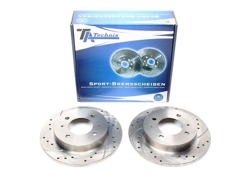 High performance brake discs Rear to Hyundai Elantra
