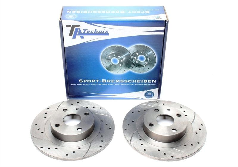High performance brake discs Rear to Mazda 323 F / 323 S