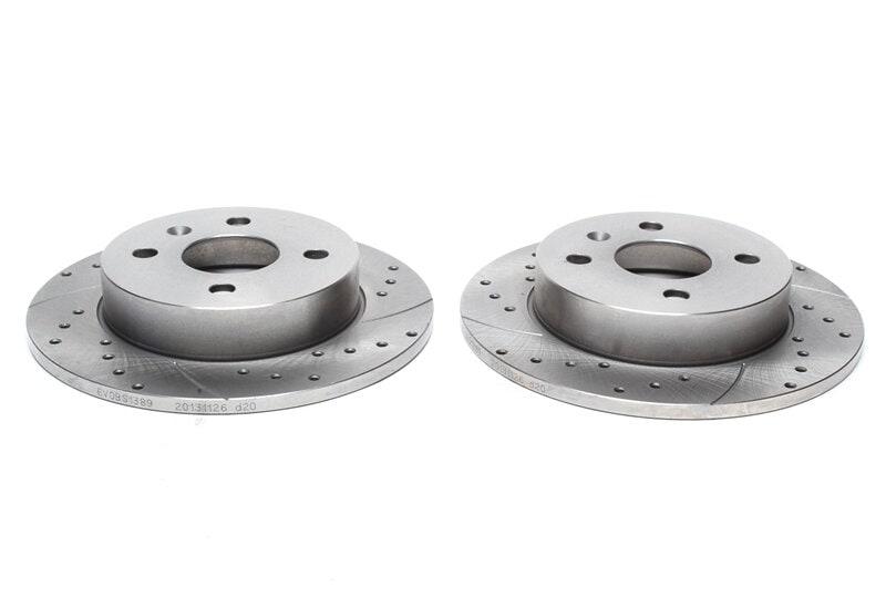 High performance brake discs Rear to Opel Astra J
