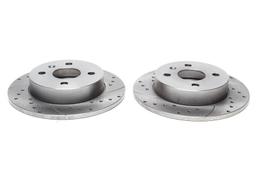 High performance brake discs Rear to Opel Astra J