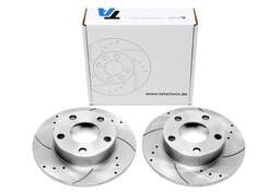 High performance brake discs Rear to VW Passat 3B/3BG