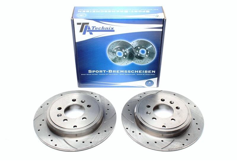 Sportbromsskivor Bak till Peugeot 605