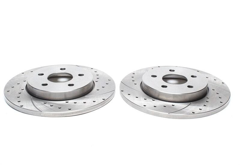 High performance brake discs Rear to Jaguar X-Type