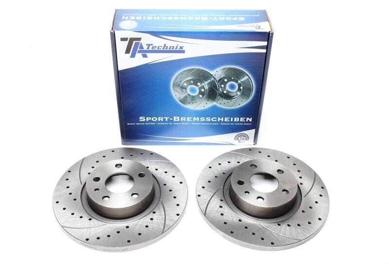 High performance brake discs Front to Alfa Romeo 147