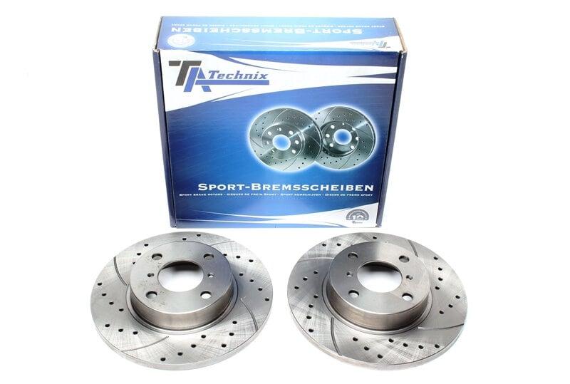 High performance brake discs Front to Opel Agila