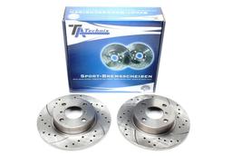 High performance brake discs Front to Opel Agila