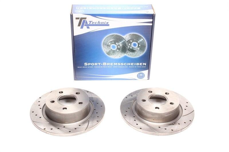 High performance brake discs Rear to Ford Ford Tourneo Connect