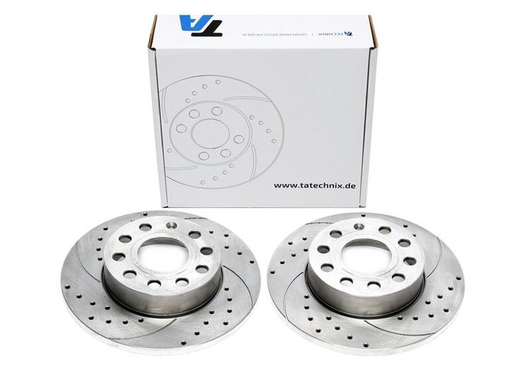 Sportbromsskivor Bak till VW Jetta III