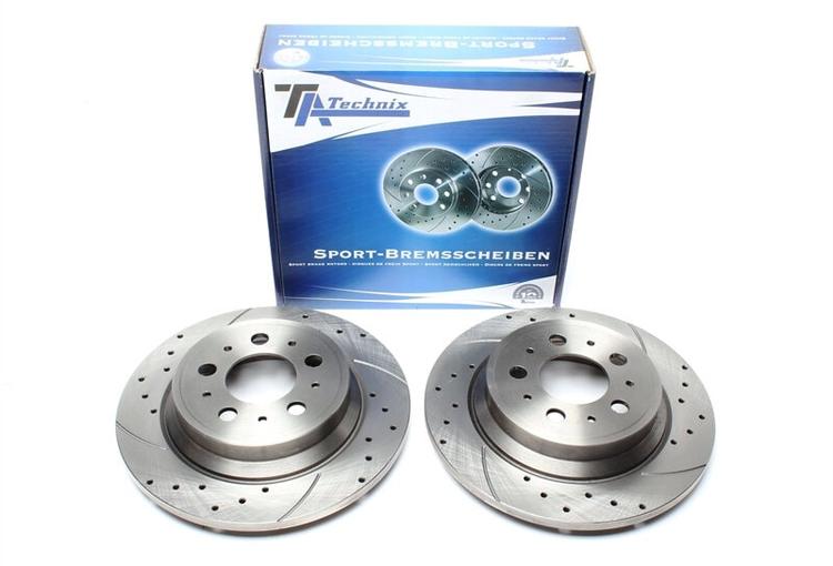 Sportbromsskivor Bak som passar Volvo S60