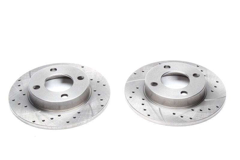 High performance brake discs Rear to Audi 90
