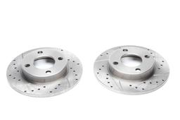 High performance brake discs Rear to Audi 90